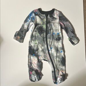 Nike Multicolor Splatter Kids Footie